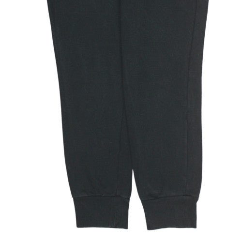 Puma Womens Black Jogger Sweatpants Size S Elastic Waist Pockets
