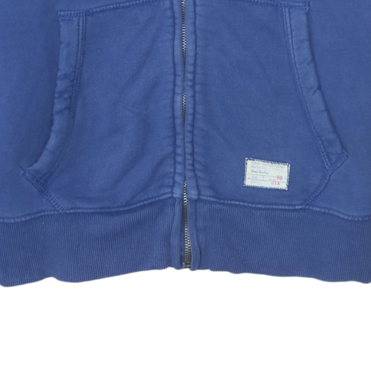 Hilfiger Denim Men's Blue Full Zip Hoodie Size M
