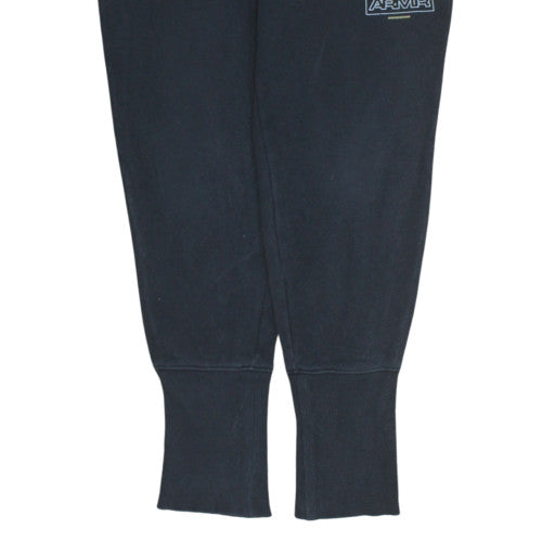 Under Armour Men's Black Jogger Trousers Size M Fleece ColdGear
