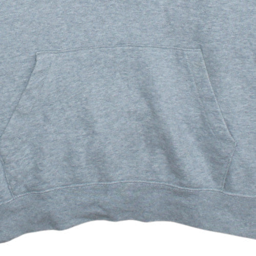 Nike Men's Grey Pullover Hoodie L Regular Fit Sports Style