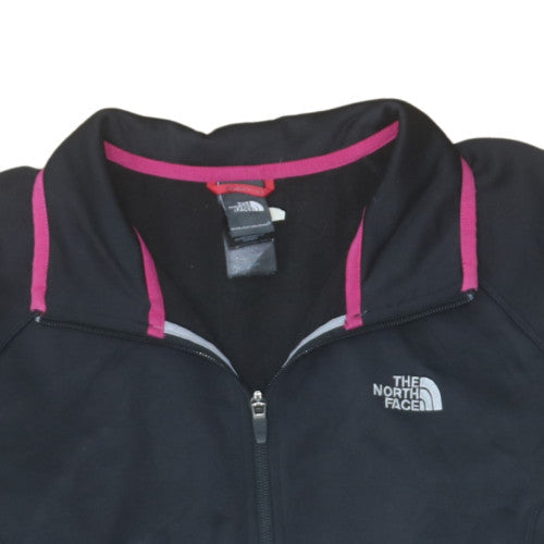 The North Face Women's Black Full Zip Fleece Sweatshirt Size M