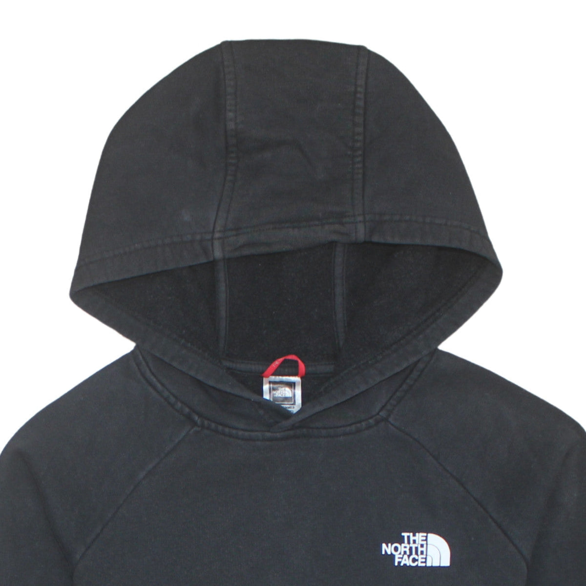 The North Face Men's Black Pullover Hoodie S Outdoor Logo Sweatshirt