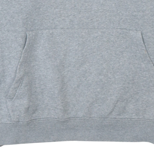 Nike Women Grey Pullover Hoodie XXL Cotton Blend Casual Lined