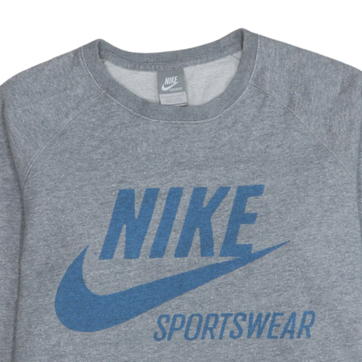 Nike Mens Grey Sportswear Pullover Sweatshirt Size L