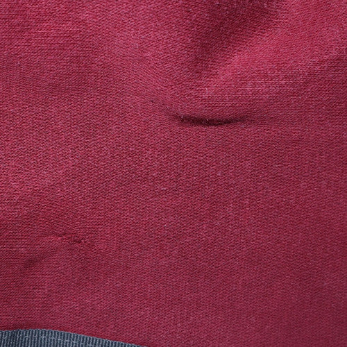 Adidas Men's Red Pullover Hoodie Small Regular Fit Logo Sportswear