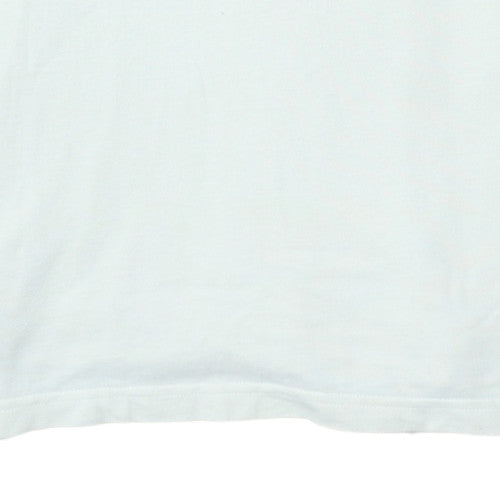 Adidas Men's White S Polo Shirt FIFA Embroidered Logo Sportswear