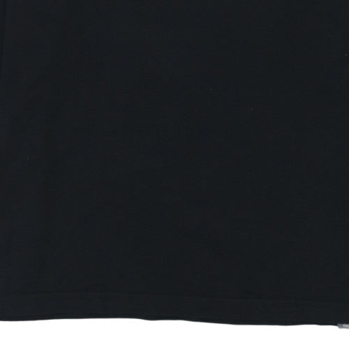 The North Face Men's Black Long Sleeve Cotton Casual Top M