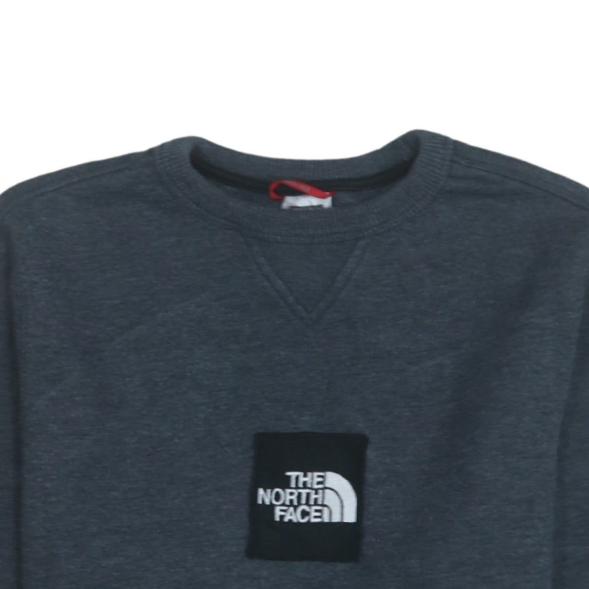 The North Face Men Blue Pullover Sweatshirt S Regular Fit Crew Neck
