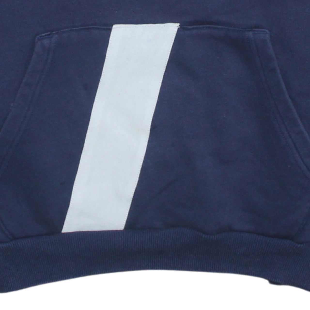 Puma Men Blue Pullover Hoodie Size S Fleece Logo Sportswear