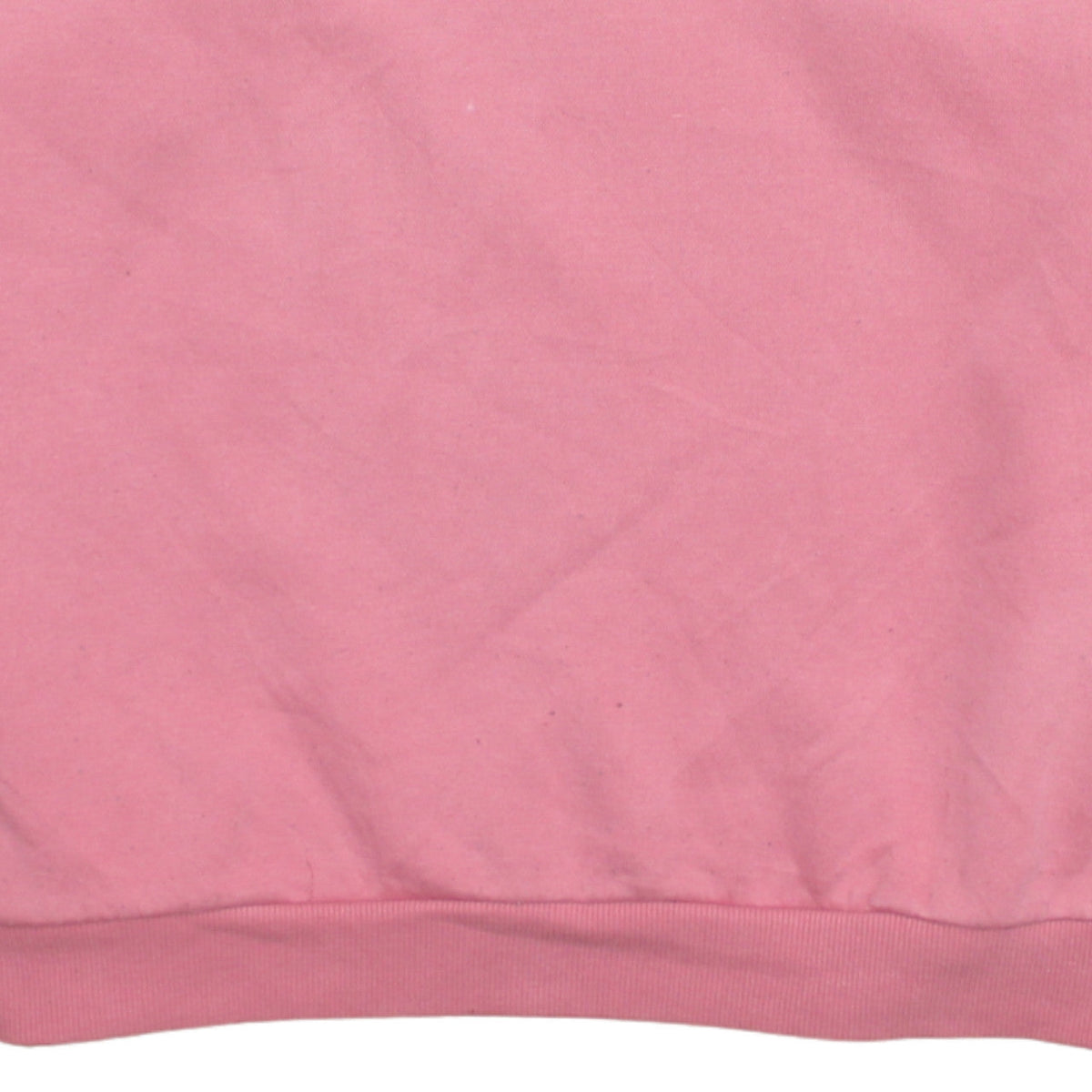 Fila Women Pink Crew Neck Pullover Sweatshirt M Logo Print Cotton Blend