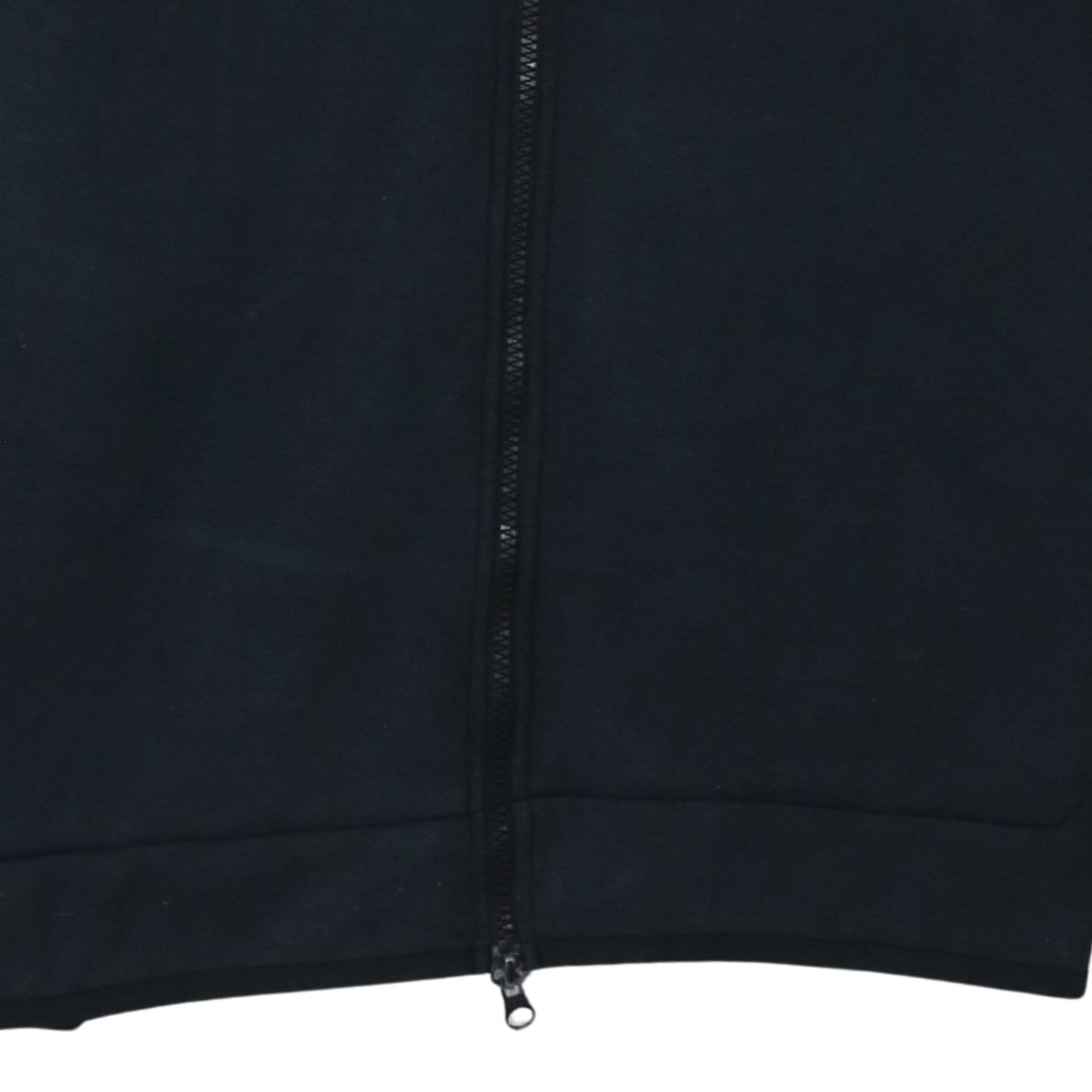 Nike Men's Black Full Zip Fleece Hoodie L Regular Fit