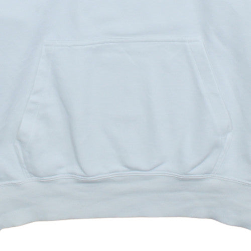 Nike Men's White XS Pullover Hoodie with Blue Logo