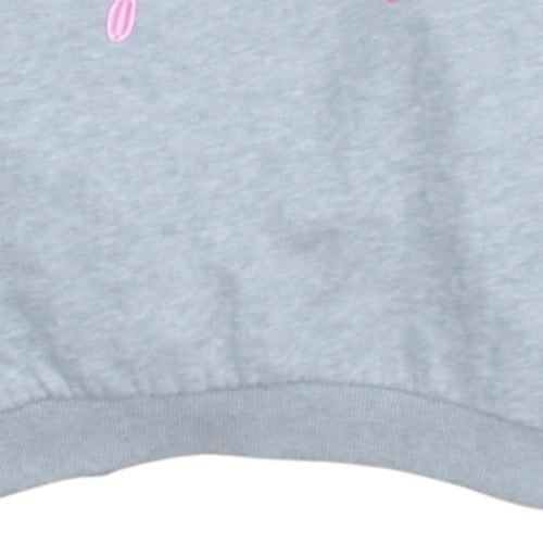 Tommy Jeans Womens Grey Small Crew Neck Pullover Sweatshirt