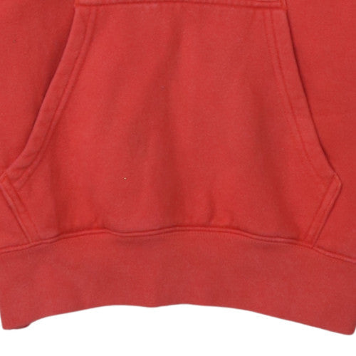 Champion Men's Red Pullover Hoodie XS Fleece Logo Sweatshirt