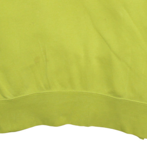 Nike Men's Green Pullover Hoodie Medium Fleece Sweatshirt