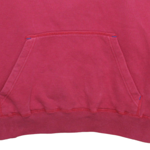 Majestic Athletic Womens Red Phillies Hoodie Size M Pullover