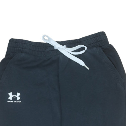 Under Armour Men's Black Jogger Trousers M Fleece Relaxed Fit
