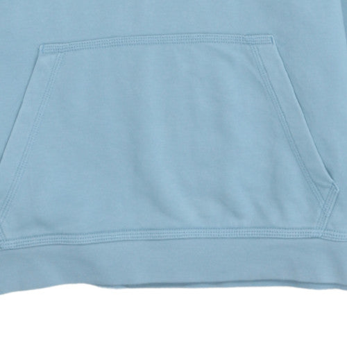 Nike Womens Blue Pullover Hoodie XL 158-170cm Teens Cotton Fleece