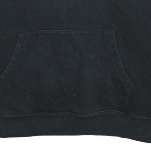 Gap Men's Black XL Pullover Hoodie Classic Logo Fleece Cotton Blend
