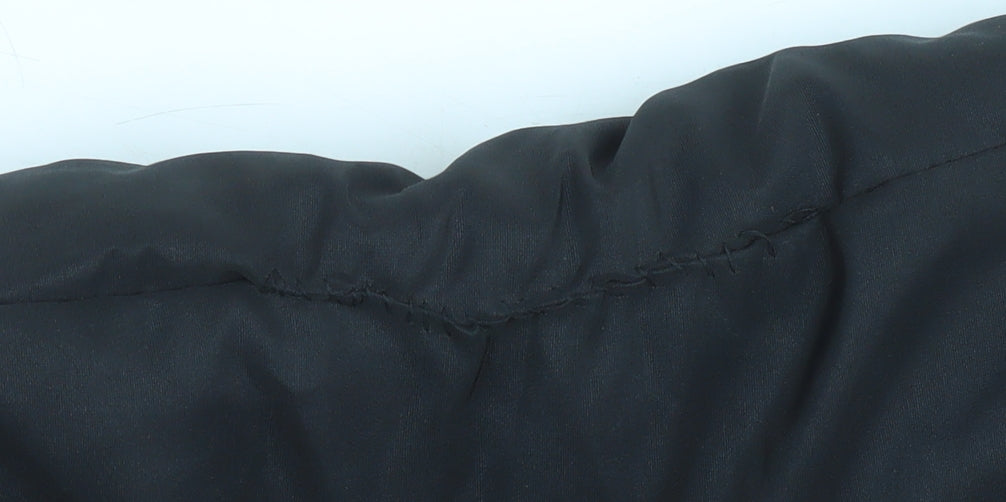 Kappa Men’s Black XL Long Lined Winter Parka Coat