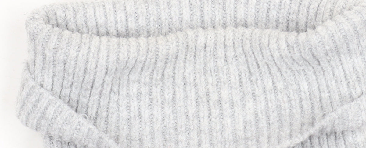 Friends Like These Women's Grey Roll Neck Knit Jumper M