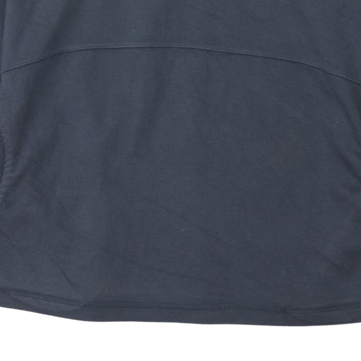 Reebok Womens Navy Hoodie Size 12 Cotton Blend Pullover Sweatshirt