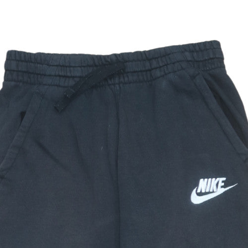 Nike Boys Black XL Jogger Sweatpants Trousers 158-170cm Cotton Blend