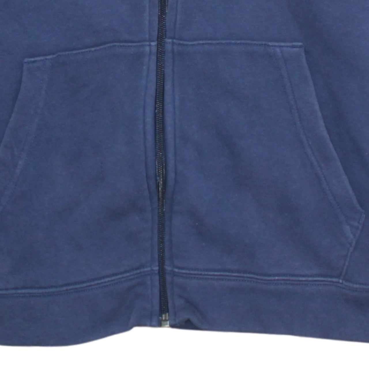 Nike Boys Blue Full Zip Hoodie L 147–158cm Cotton Blend