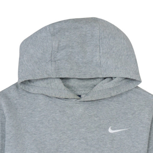 Nike Boys Grey Pullover Hoodie XL 13-15 Years Fleece Lined Sweatshirt