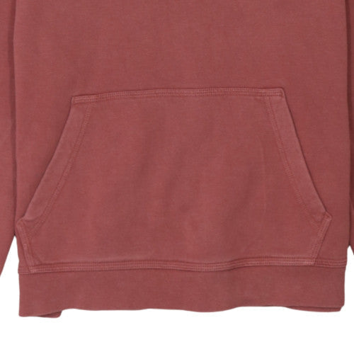 Nike Boys Rust Red Pullover Hoodie XL 158-170cm Cotton Sweatshirt