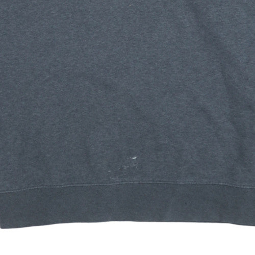 Nike Womens Grey Crew Neck Sweatshirt XL Cotton Blend Casual