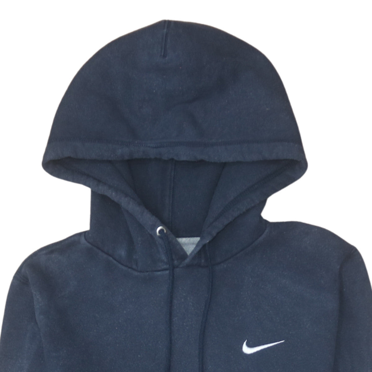 Nike Men's Navy Blue Pullover Hoodie Small Cotton Blend Fleece