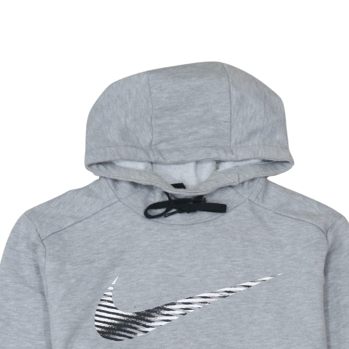 Nike Men's Grey Dri-FIT Pullover Hoodie Medium Sportswear