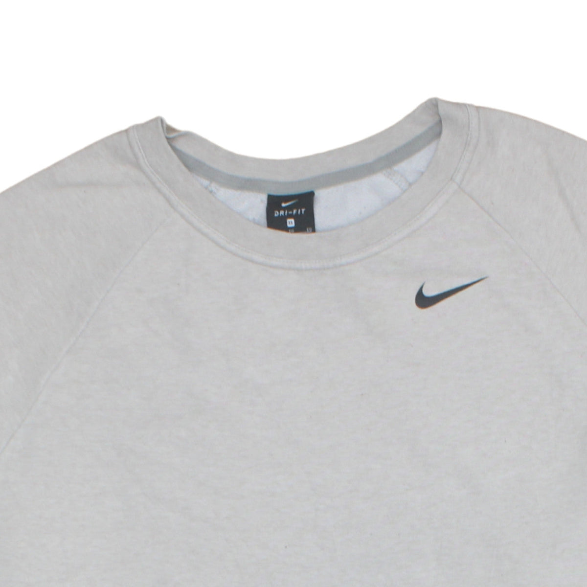 Nike Men's Grey Dri-FIT Crew Neck Sweatshirt XL