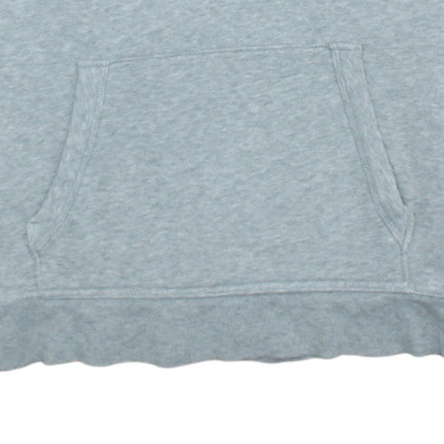 Gap Boys Grey Pullover Hoodie Size 14-16 Years Fleece Logo Sweatshirt