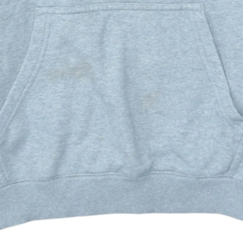 Champion Men's Grey Pullover Hoodie Medium Logo Sportswear