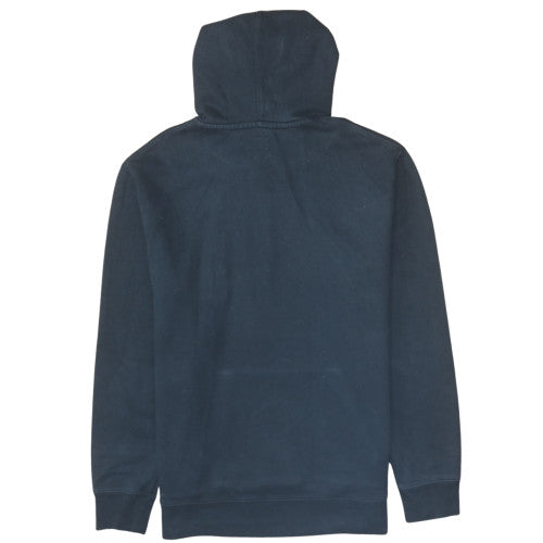 Levi's Men Blue Pullover Hoodie L Graphic Logo Fleece Sweatshirt