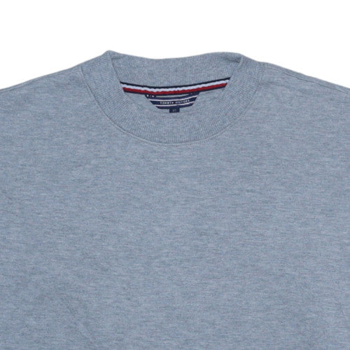 Tommy Hilfiger Women's Grey Crew Neck Layered Sweatshirt XS
