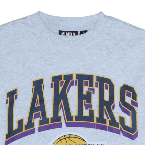 Primark NBA Los Angeles Lakers Grey Sweatshirt Mens S Regular Fit