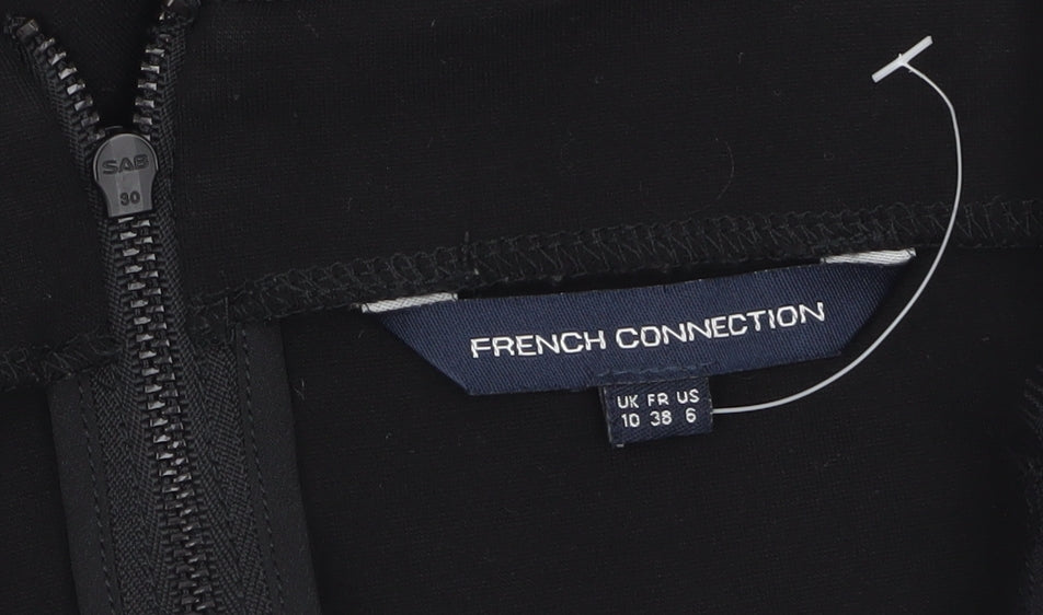French Connection Women's Black Size 10 Bodycon Party Dress
