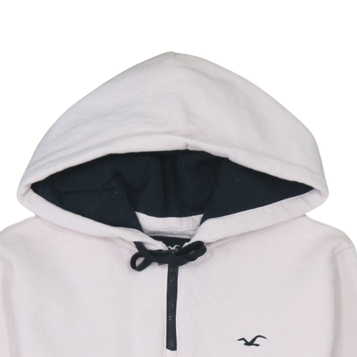 Hollister Women’s Pink Hoodie XL Pullover Drawstring Hooded Sweatshirt