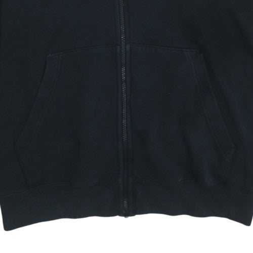 Nike Men's Black Full Zip Hoodie Size L Fleece Sportswear