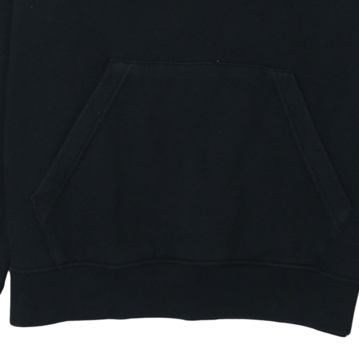 Nike Men's Black S Pullover Hoodie with Red Logo Graphic