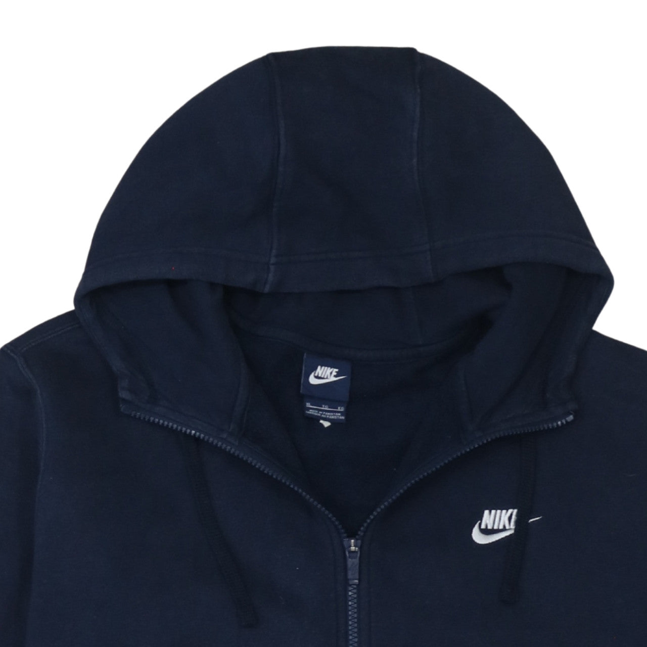 Nike Men's Blue XL Full Zip Hoodie Sweatshirt Fleece