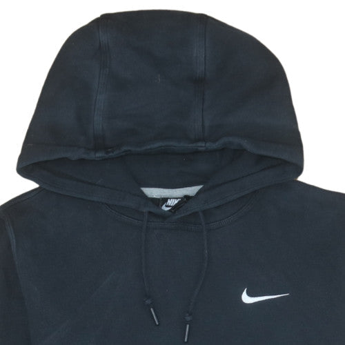 Nike Men's Black Pullover Hoodie S Regular Fleece Sweatshirt