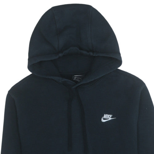 Nike Men's Black Pullover Hoodie M Regular Fit Fleece