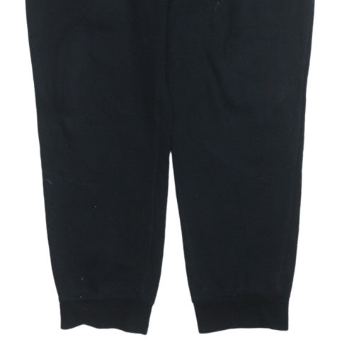 Puma Men's Black Jogger Sweatpants S Regular Fleece Activewear