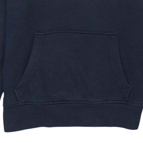 Levi's Men's Blue Pullover Hoodie Medium Logo Fleece Sweatshirt