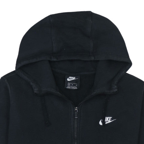 Nike Men's Black Full Zip Hoodie Sweatshirt Size M
