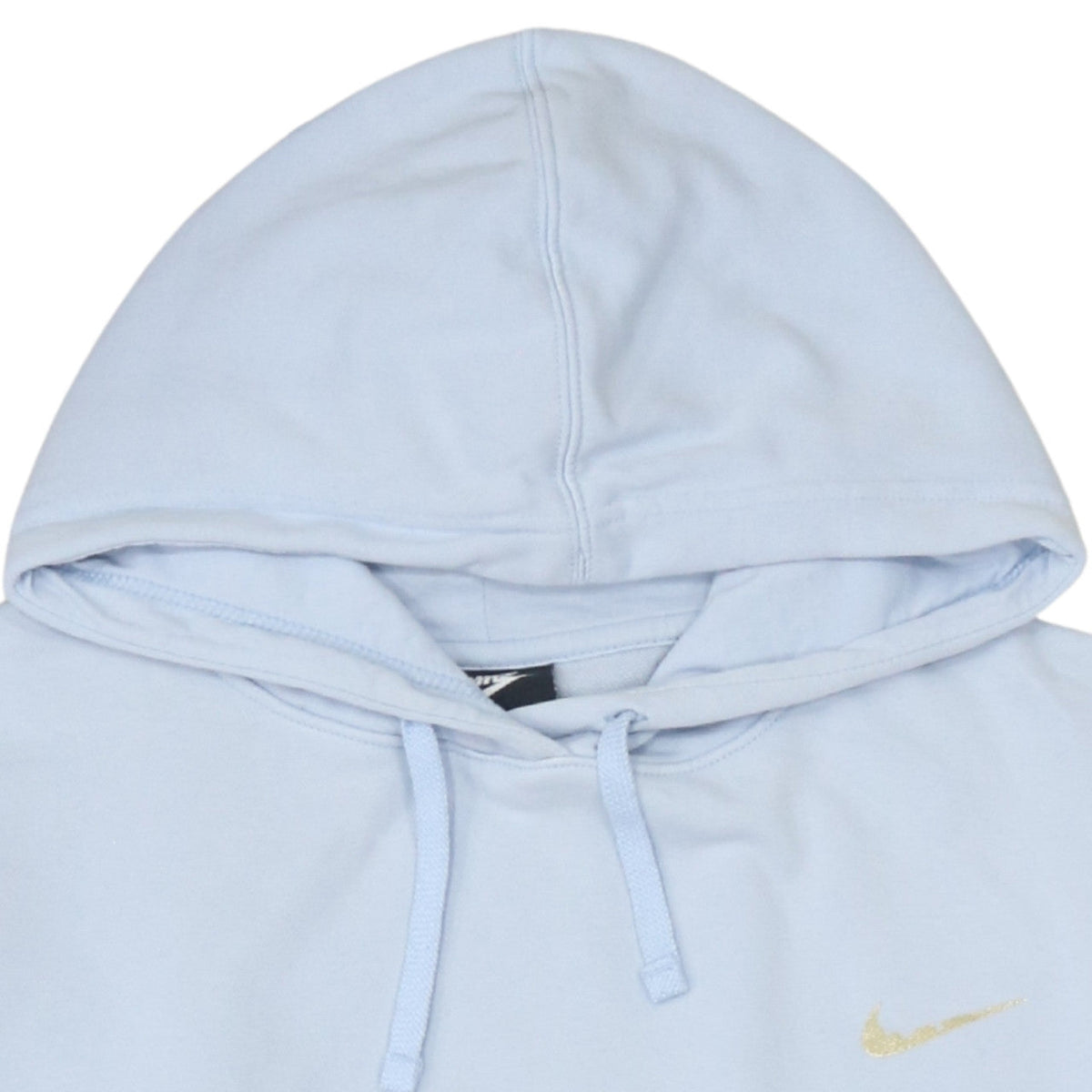 Nike Men’s Blue Pullover Hoodie M Regular Fit Logo Sportswear